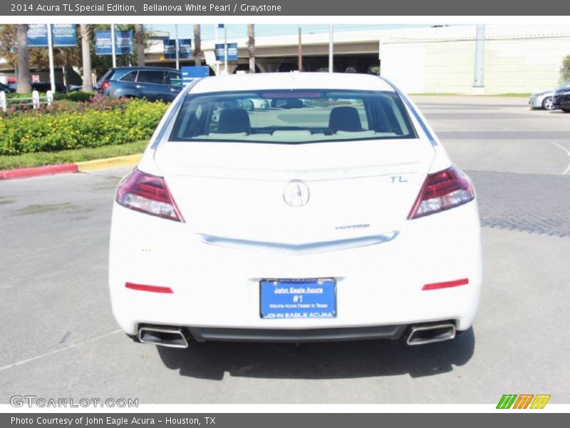 Bellanova White Pearl / Graystone 2014 Acura TL Special Edition