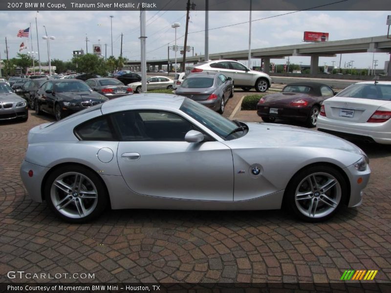 Titanium Silver Metallic / Black 2007 BMW M Coupe