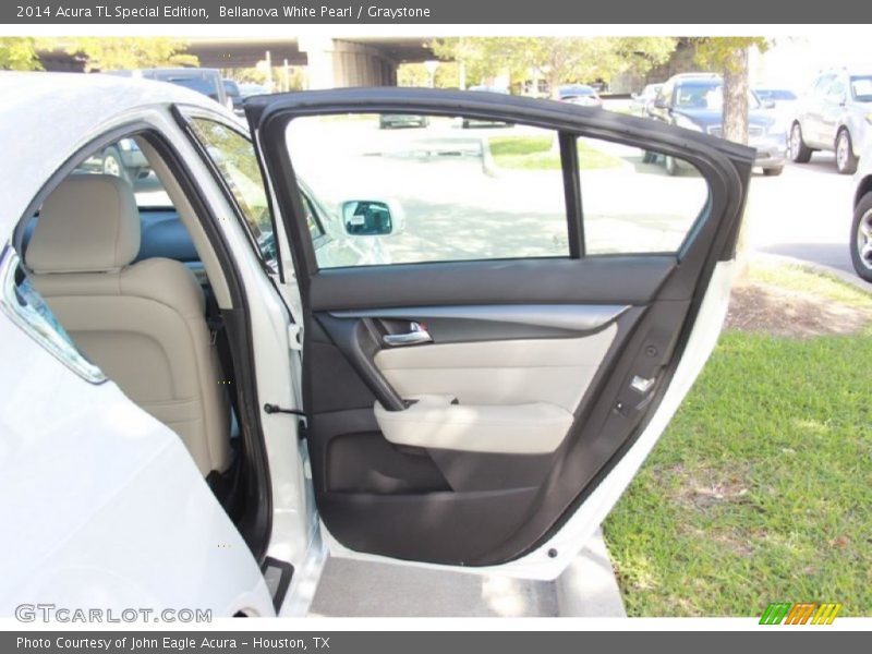 Bellanova White Pearl / Graystone 2014 Acura TL Special Edition
