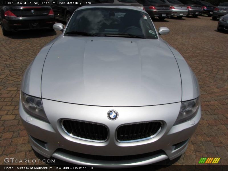 Titanium Silver Metallic / Black 2007 BMW M Coupe