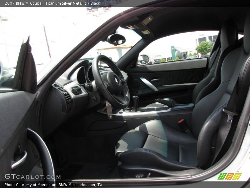 Titanium Silver Metallic / Black 2007 BMW M Coupe