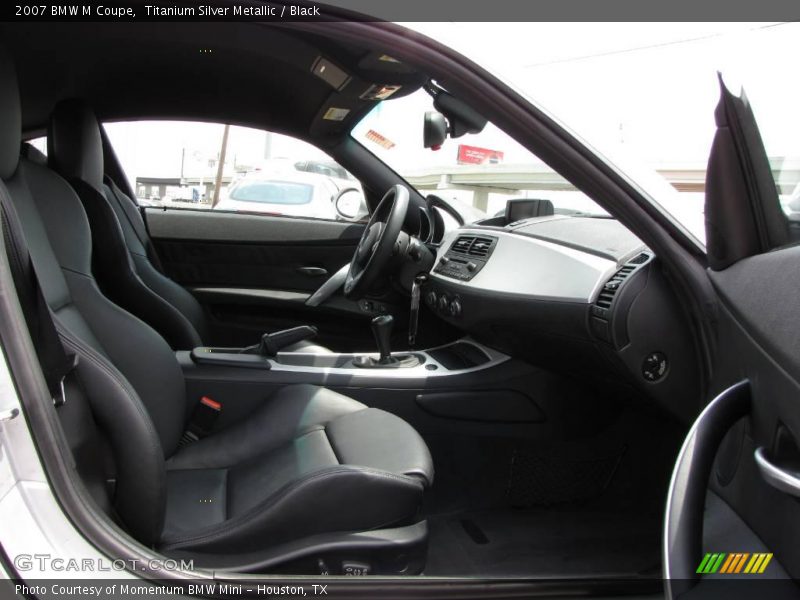 Titanium Silver Metallic / Black 2007 BMW M Coupe