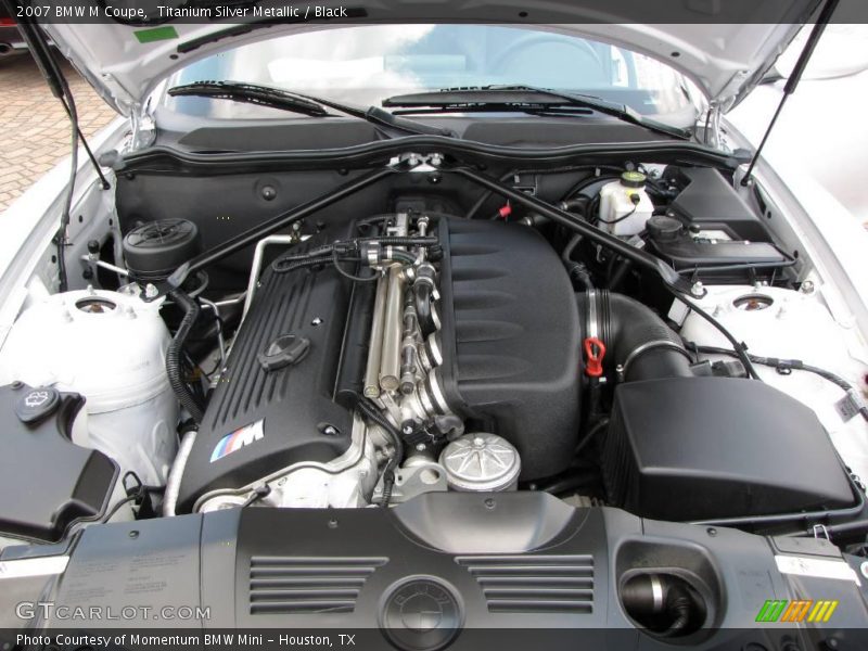 Titanium Silver Metallic / Black 2007 BMW M Coupe