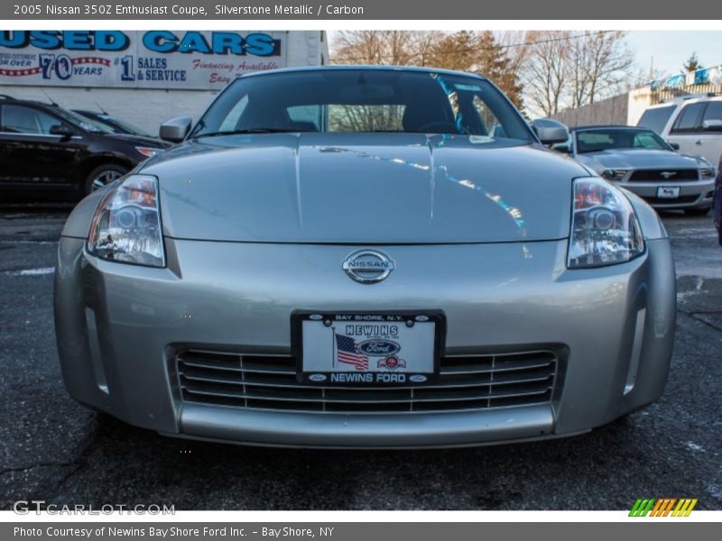 Silverstone Metallic / Carbon 2005 Nissan 350Z Enthusiast Coupe