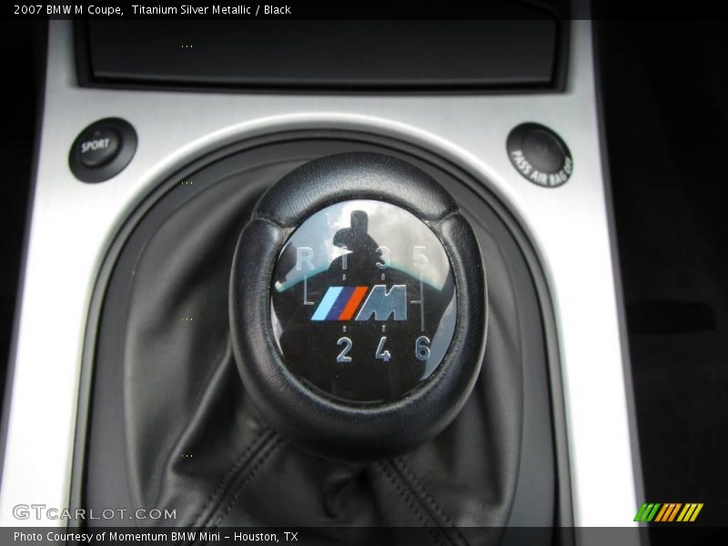 Titanium Silver Metallic / Black 2007 BMW M Coupe