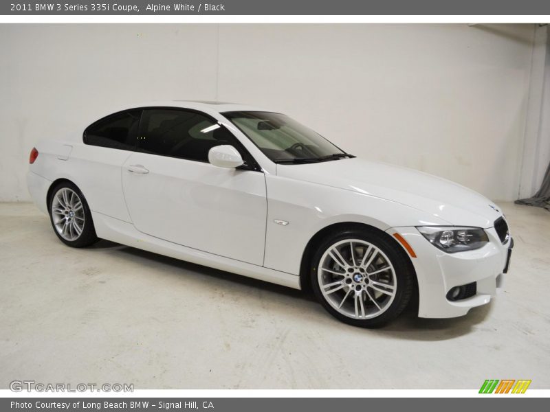 Alpine White / Black 2011 BMW 3 Series 335i Coupe