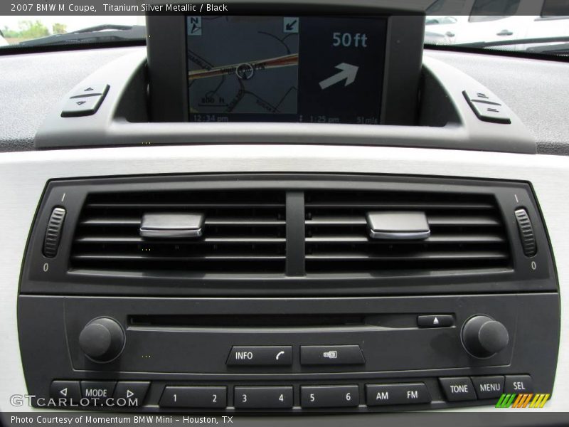 Titanium Silver Metallic / Black 2007 BMW M Coupe