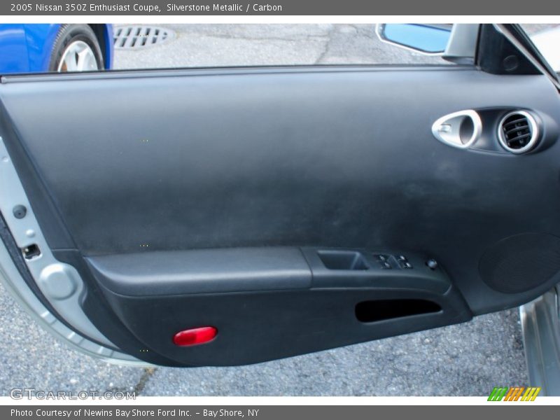 Silverstone Metallic / Carbon 2005 Nissan 350Z Enthusiast Coupe
