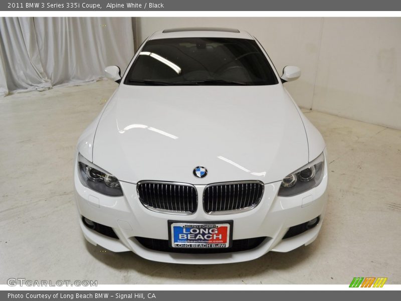 Alpine White / Black 2011 BMW 3 Series 335i Coupe