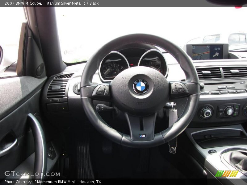 Titanium Silver Metallic / Black 2007 BMW M Coupe