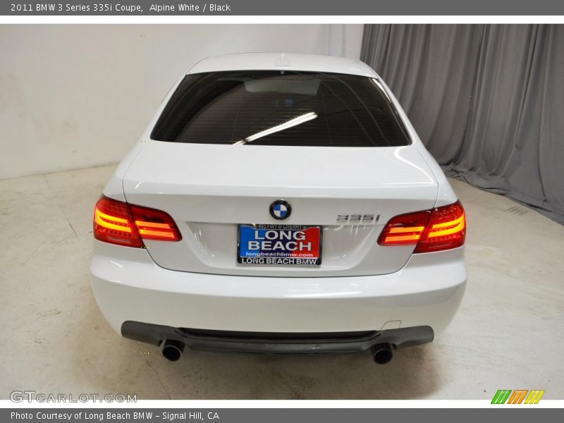 Alpine White / Black 2011 BMW 3 Series 335i Coupe