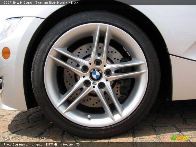 Titanium Silver Metallic / Black 2007 BMW M Coupe