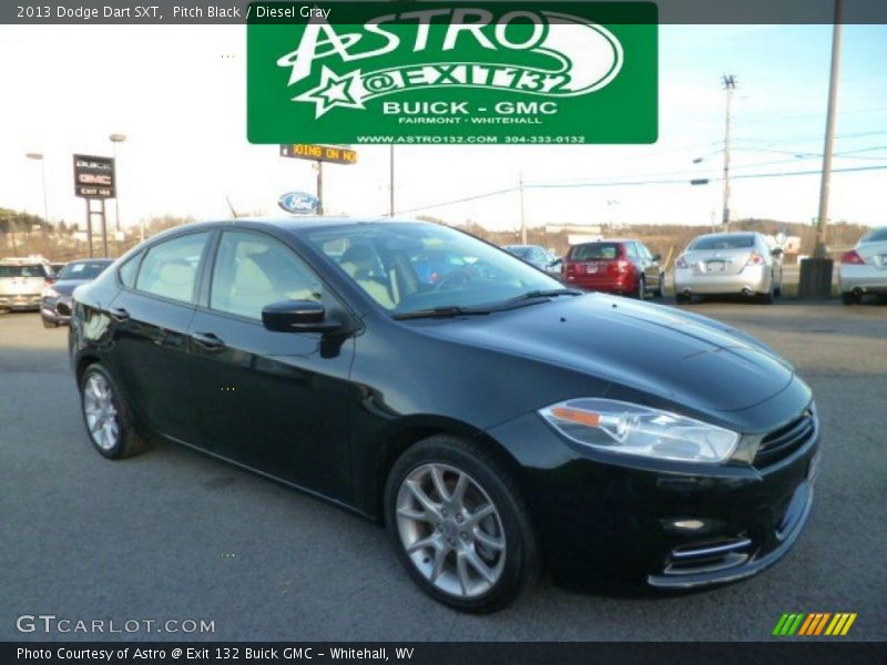 Pitch Black / Diesel Gray 2013 Dodge Dart SXT