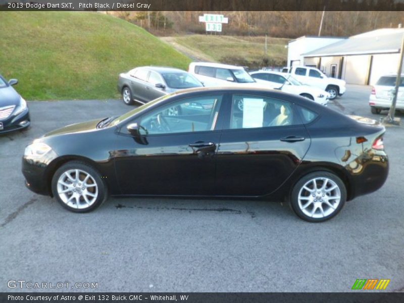 Pitch Black / Diesel Gray 2013 Dodge Dart SXT