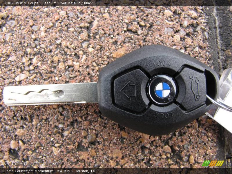 Titanium Silver Metallic / Black 2007 BMW M Coupe