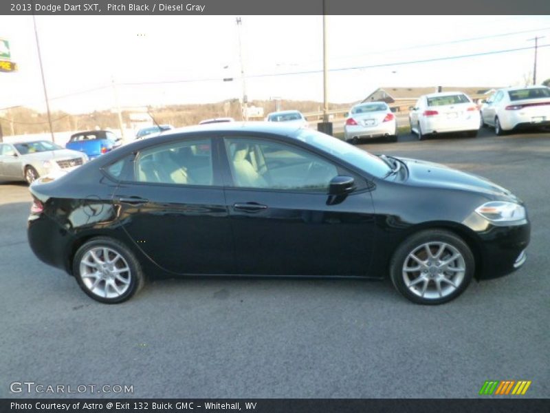 Pitch Black / Diesel Gray 2013 Dodge Dart SXT