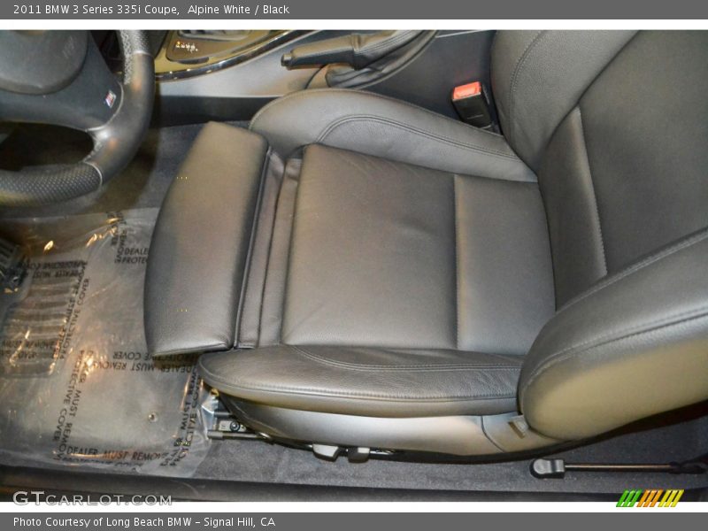 Alpine White / Black 2011 BMW 3 Series 335i Coupe