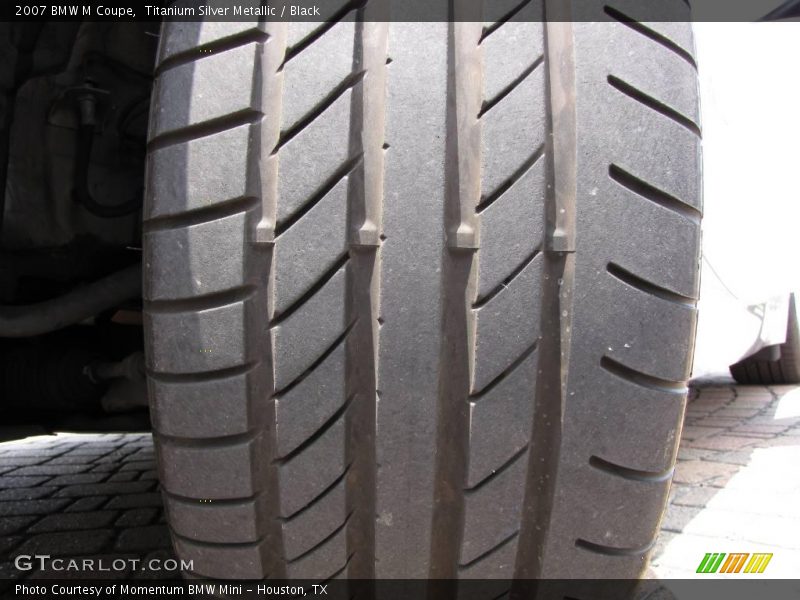 Titanium Silver Metallic / Black 2007 BMW M Coupe