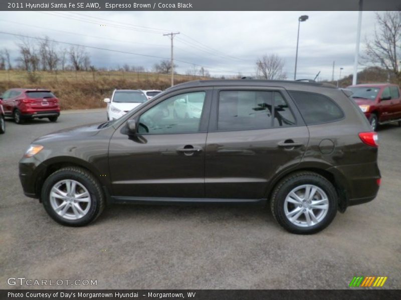  2011 Santa Fe SE AWD Espresso Brown