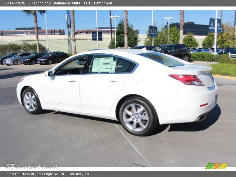 Bellanova White Pearl / Parchment 2014 Acura TL Technology