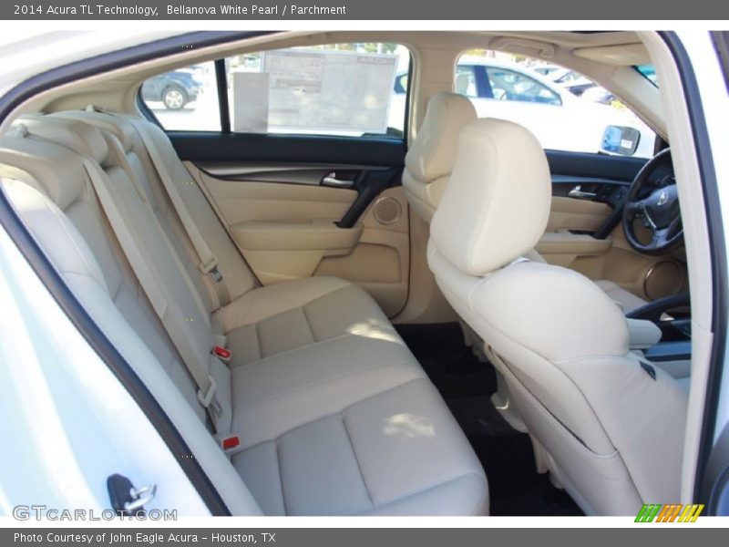 Bellanova White Pearl / Parchment 2014 Acura TL Technology