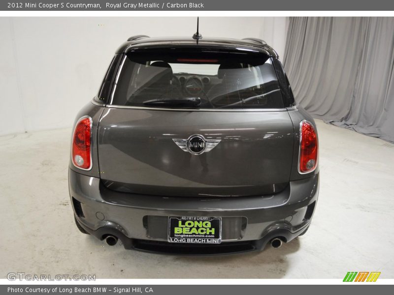 Royal Gray Metallic / Carbon Black 2012 Mini Cooper S Countryman