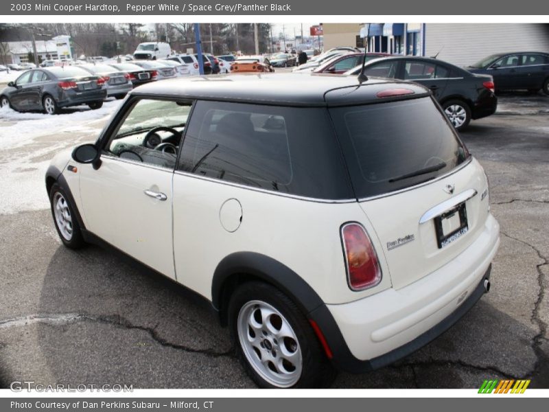 Pepper White / Space Grey/Panther Black 2003 Mini Cooper Hardtop