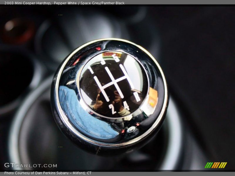Pepper White / Space Grey/Panther Black 2003 Mini Cooper Hardtop