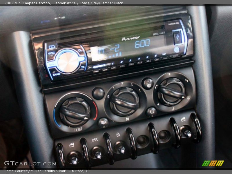 Pepper White / Space Grey/Panther Black 2003 Mini Cooper Hardtop