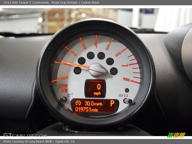 Royal Gray Metallic / Carbon Black 2012 Mini Cooper S Countryman