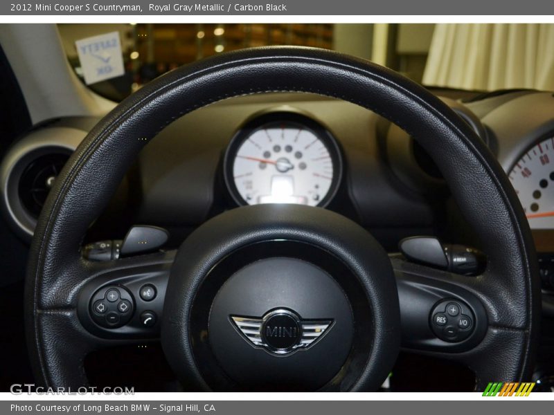 Royal Gray Metallic / Carbon Black 2012 Mini Cooper S Countryman