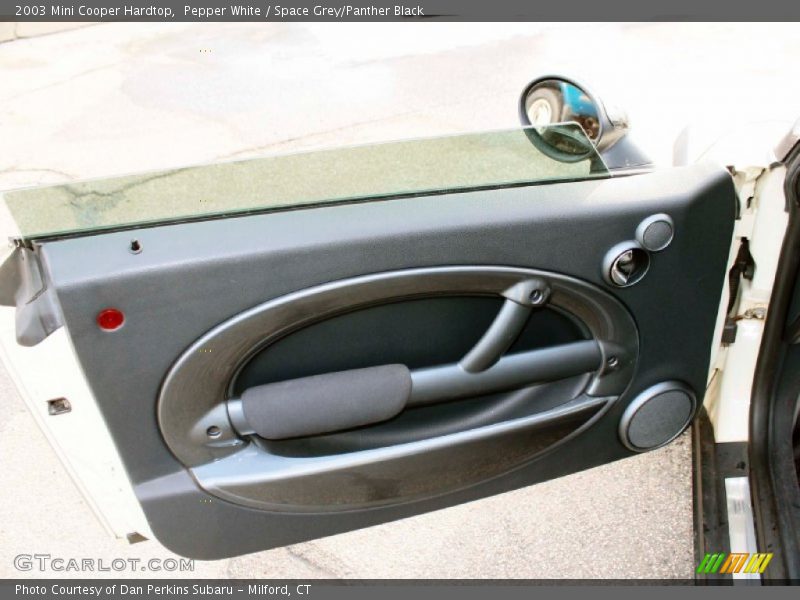 Pepper White / Space Grey/Panther Black 2003 Mini Cooper Hardtop