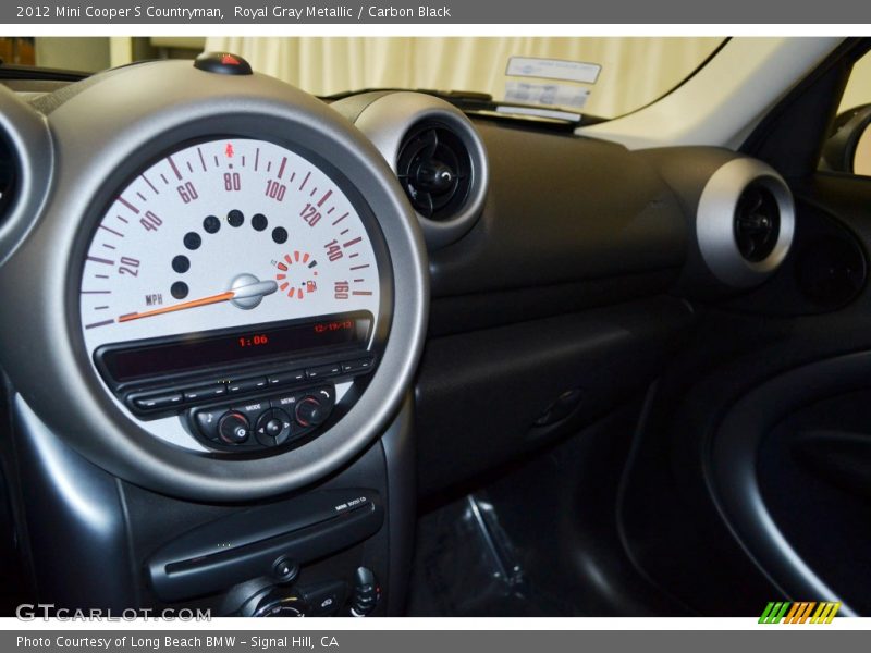 Royal Gray Metallic / Carbon Black 2012 Mini Cooper S Countryman