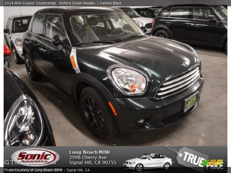 Oxford Green Metallic / Carbon Black 2014 Mini Cooper Countryman