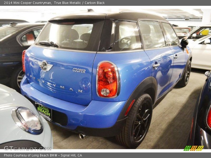 True Blue Metallic / Carbon Black 2014 Mini Cooper Countryman