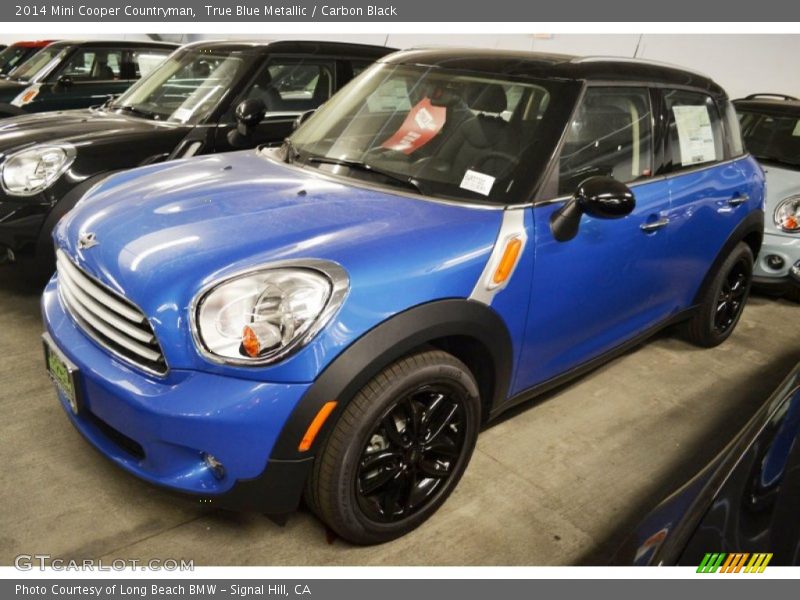 True Blue Metallic / Carbon Black 2014 Mini Cooper Countryman