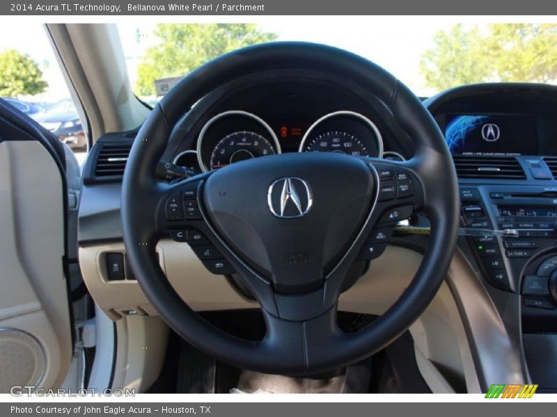 Bellanova White Pearl / Parchment 2014 Acura TL Technology