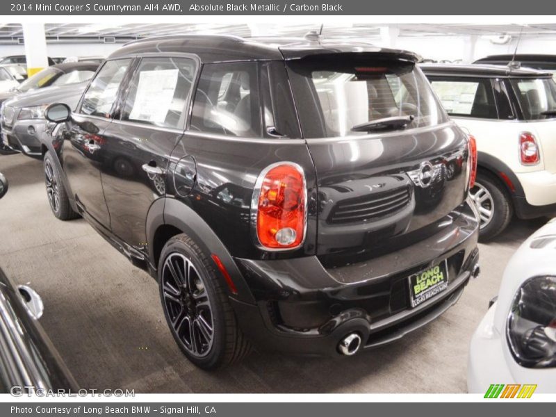 Absolute Black Metallic / Carbon Black 2014 Mini Cooper S Countryman All4 AWD