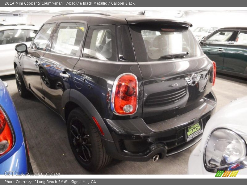 Absolute Black Metallic / Carbon Black 2014 Mini Cooper S Countryman
