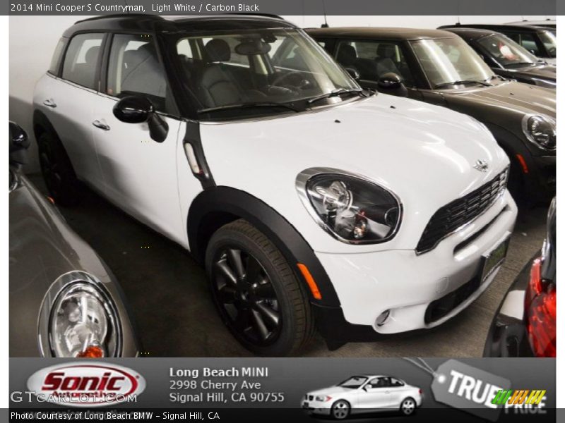 Light White / Carbon Black 2014 Mini Cooper S Countryman