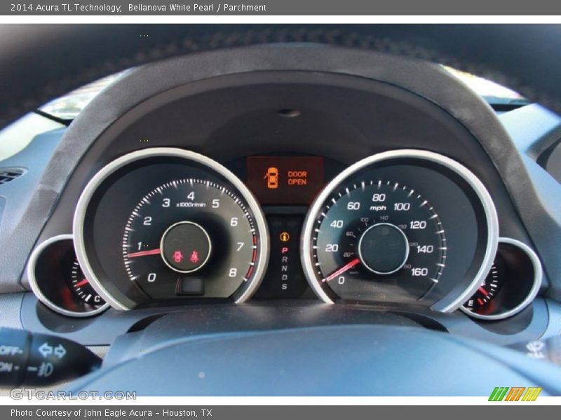 Bellanova White Pearl / Parchment 2014 Acura TL Technology