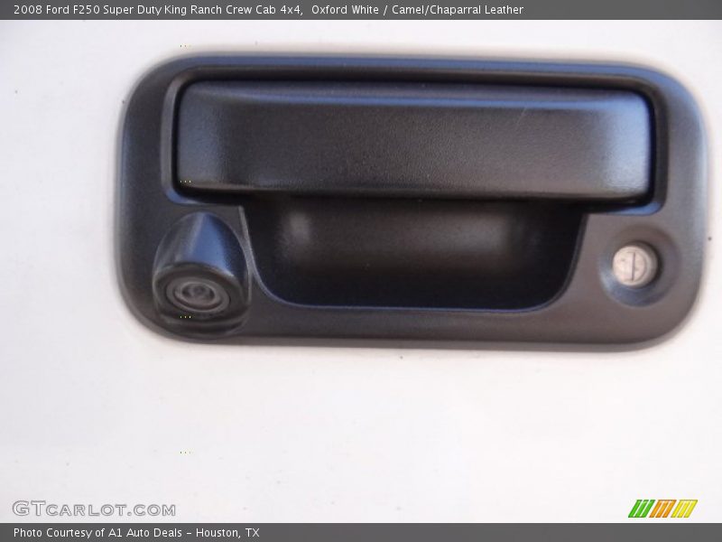 Oxford White / Camel/Chaparral Leather 2008 Ford F250 Super Duty King Ranch Crew Cab 4x4
