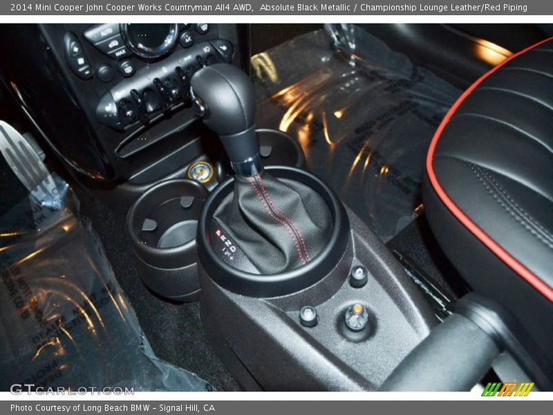 Absolute Black Metallic / Championship Lounge Leather/Red Piping 2014 Mini Cooper John Cooper Works Countryman All4 AWD