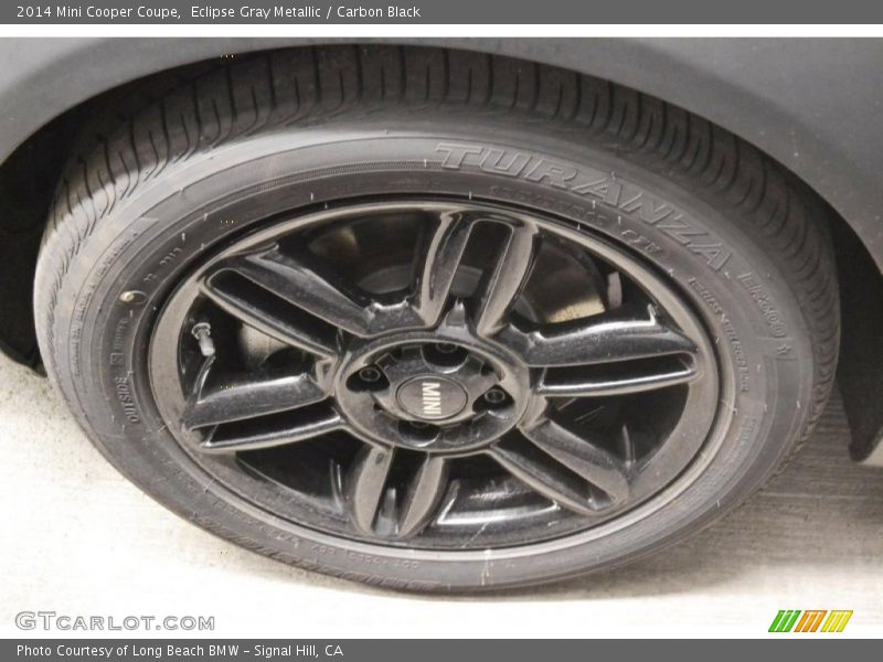 Eclipse Gray Metallic / Carbon Black 2014 Mini Cooper Coupe