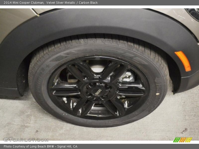 Velvet Silver Metallic / Carbon Black 2014 Mini Cooper Clubman