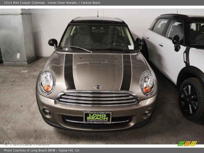 Velvet Silver Metallic / Carbon Black 2014 Mini Cooper Clubman