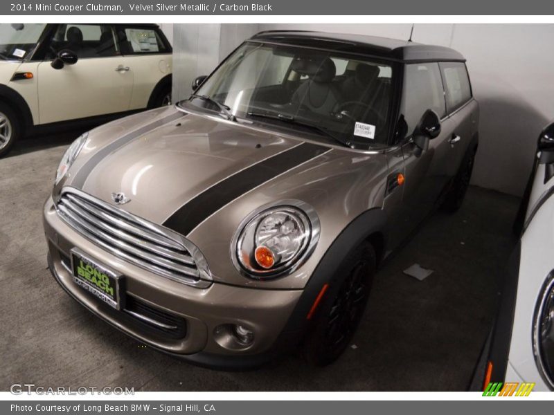Velvet Silver Metallic / Carbon Black 2014 Mini Cooper Clubman