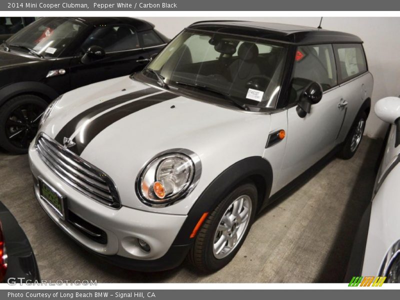 Pepper White / Carbon Black 2014 Mini Cooper Clubman