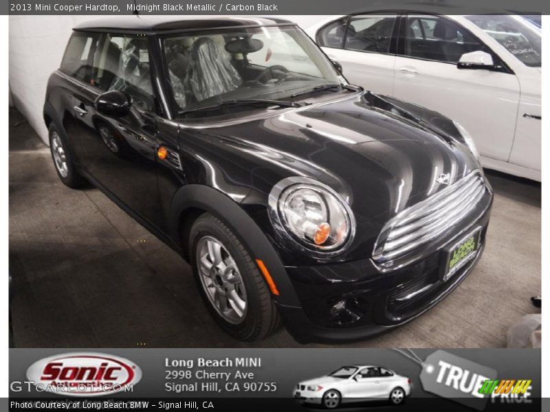 Midnight Black Metallic / Carbon Black 2013 Mini Cooper Hardtop