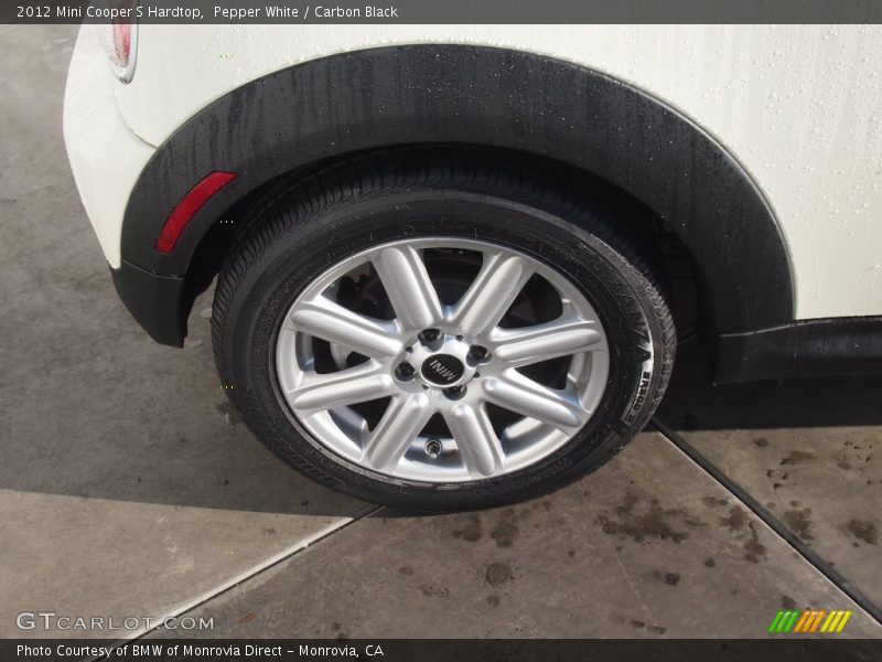 Pepper White / Carbon Black 2012 Mini Cooper S Hardtop